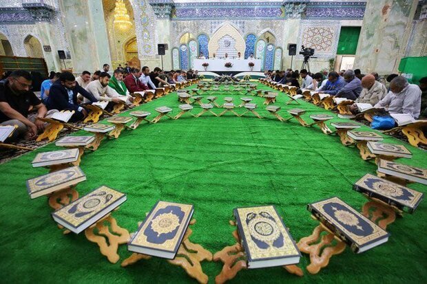 ۷۵ محفل جزء خوانی قرآن کریم در دامغان برپا شد ۷۵ محفل جزء خوانی قرآن کریم در دامغان برپا شد