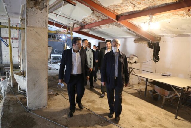 «پروژههای عمرانی سینماهای حوزه هنری تبریز» مورد بازدید قرار گرفت «پروژههای عمرانی سینماهای حوزه هنری تبریز» مورد بازدید قرار گرفت