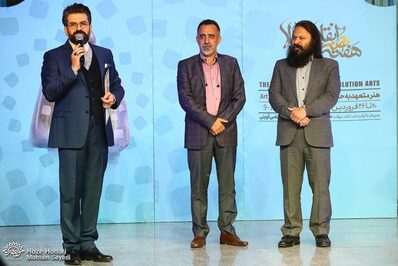 تقدیر از چهره‌های منتخب تئاتر و سینما +گزارش تصویری