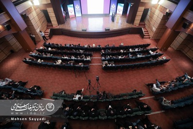 آئین تودیع و معارفه رئیس موسسه فرهنگی و اطلاع رسانی تبیان