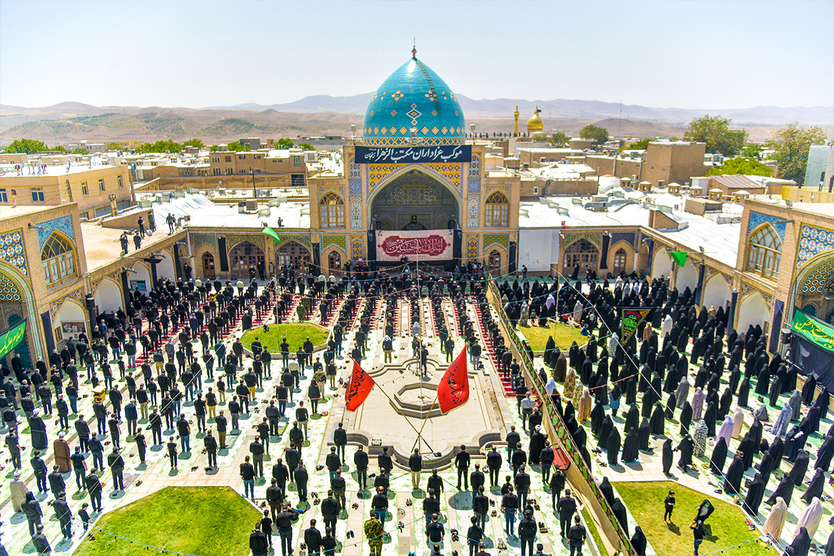 إقامة مراسم العزاء للإمام الحسين (ع) مع التباعد الاجتماعي