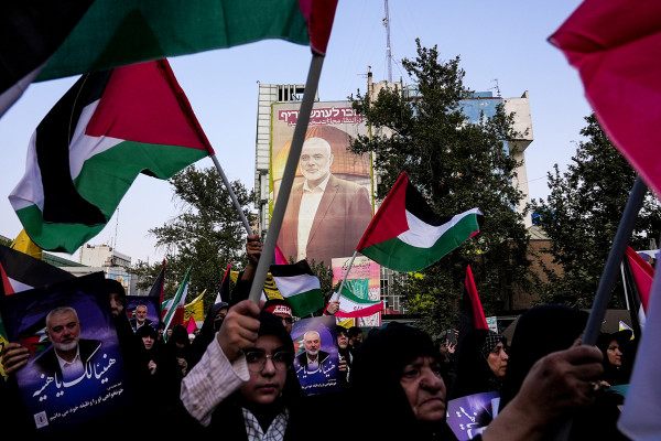 10مرداد | تجمع مردم تهران در پی ترور اسماعیل هنیه