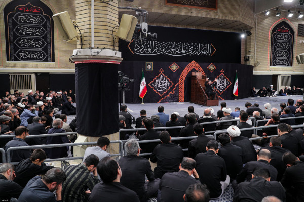 مراسم عزاداری سید و سالار شهیدان(ع) در حسینیه امام خمینی(ره)