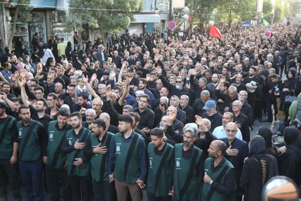 دسته عزاداری «یوم الزینب» در زنجان برگزار شد