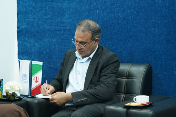 بازدید سرپرست روابط عمومی استانداری خوزستان از مرکز رسانه تبلیغات اسلامی