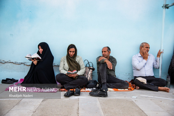 مراسم قرائت دعای عرفه