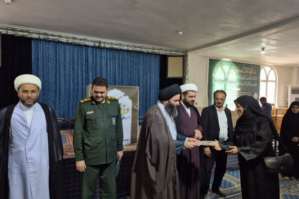 تکریم برگزیدگان قرآنی خوزستان در آئین پیوند قرآن و دفاع مقدس
