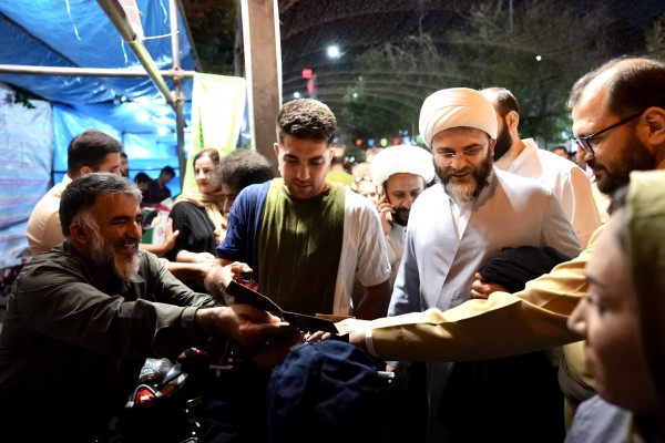 حضور رئیس سازمان تبلیغات اسلامی در مهمانی امت احمد