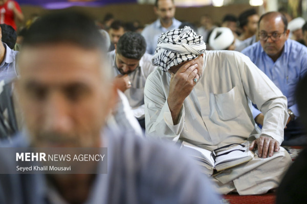 مراسم قرائت دعای عرفه