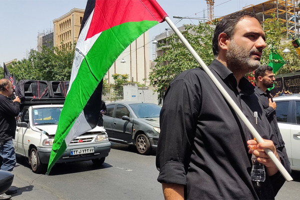 حضور ریاست سازمان تبلیغات اسلامی در دسته‌روی عزاداری سالار شهیدان