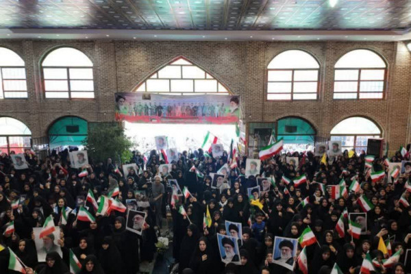 تجمع بانوان زینبی تبریز در محکومیت جنایات صهیونیست ها