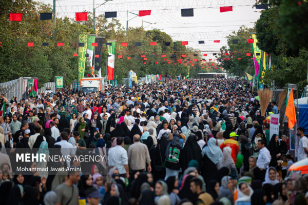 Marcha kilométrica de Ghadir en las provincias