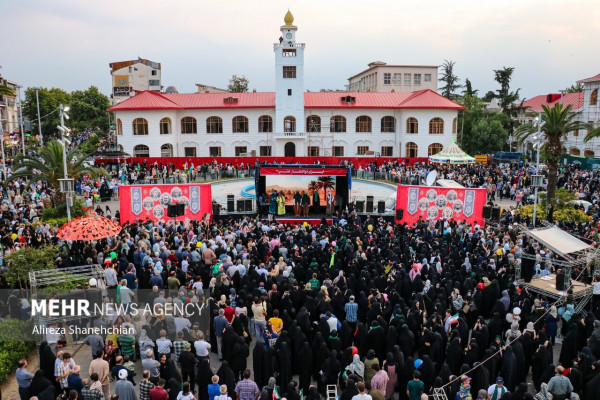 صوبوں میں غدیر کا کلومیٹروں لمبا جلوس