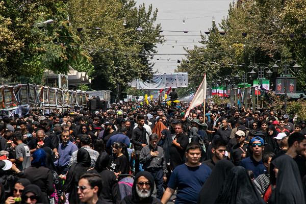 مراسم آیینی جاماندگان اربعین حسینی