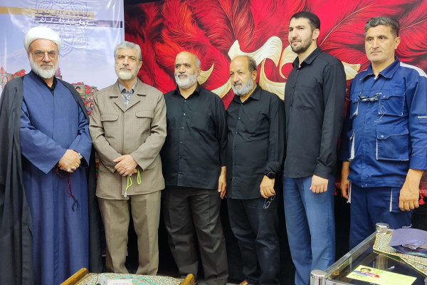 حضور ریاست سازمان تبلیغات اسلامی در نمایشگاه و فروشگاه (نسیم بهشت) ویژه ایام اربعین حسینی