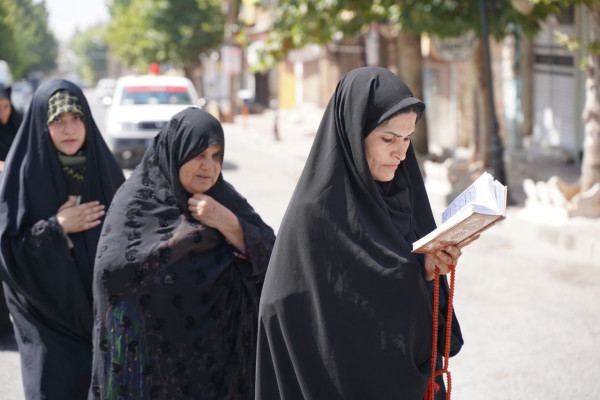 دسته روی عزاداری در ماتم پیامبر و امام حسن علیه سلام برگزار شد