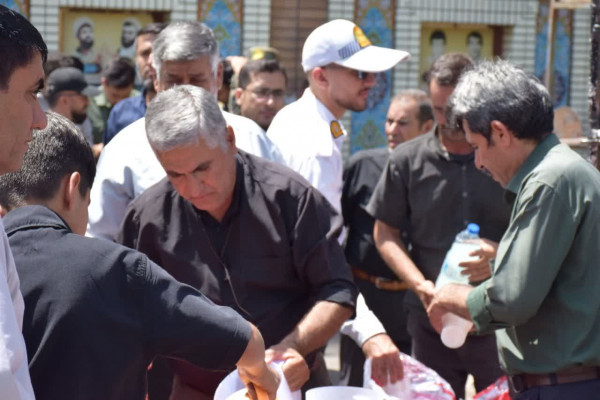 دسته روی عزاداری در ماتم پیامبر و امام حسن علیه سلام برگزار شد