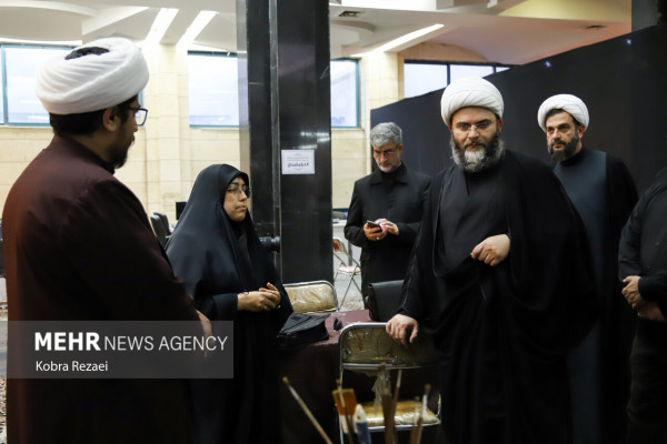 بازدید رئیس سازمان تبلیغات اسلامی از موکب‌های رسانه‌ای در مشهد