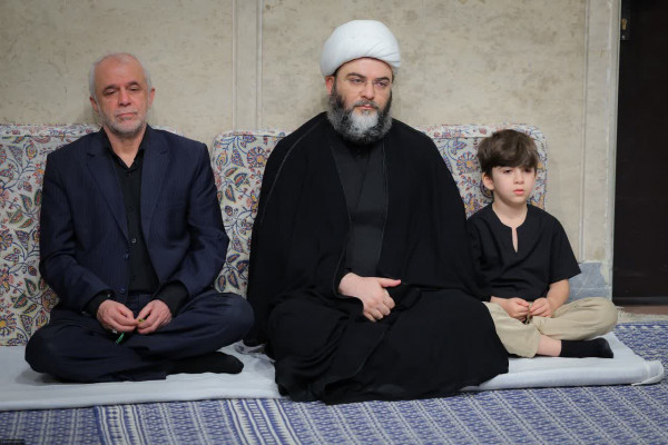 مراسم عزاداری سالروز شهادت امام رضا علیه‌السلام در حضور رهبر انقلاب