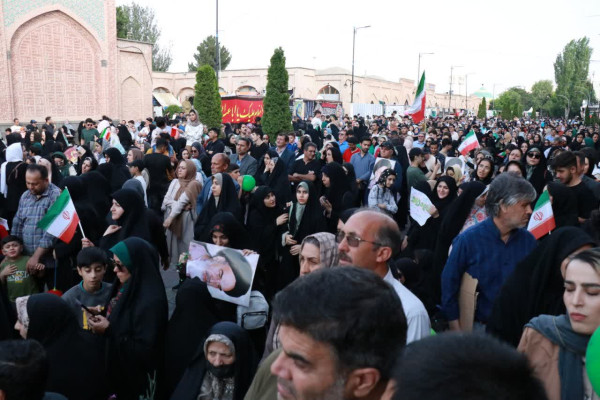 اردبیل یکصدا «مرگ بر اسرائیل»