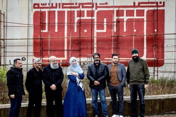 Муралы в поддержку Палестины