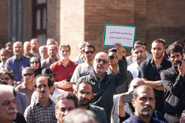 مراسم تشییع پیکر محمد کاسبی