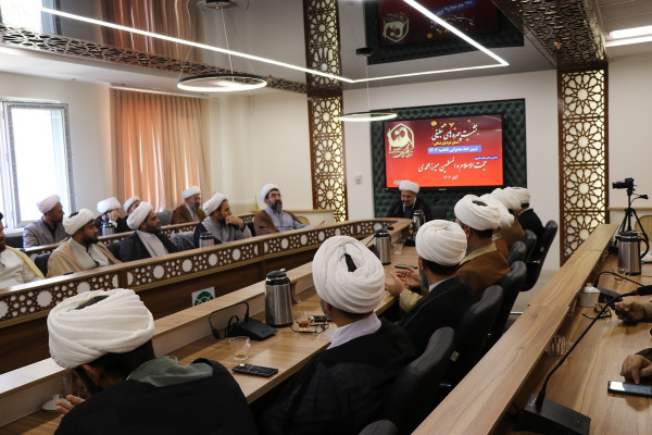 نشست هم‌اندیشی چهره‌های تبلیغی استان خراسان شمالی با حضور حجت‌الاسلام والمسلمین میرزا محمدی
