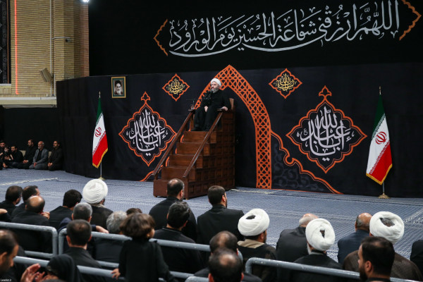 مراسم عزاداری سید و سالار شهیدان(ع) در حسینیه امام خمینی(ره)