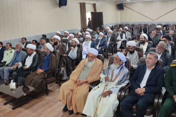 مراسم تکریم و معارفه رئیس جدید اداره تبلیغات اسلامی خواف برگزار شد.