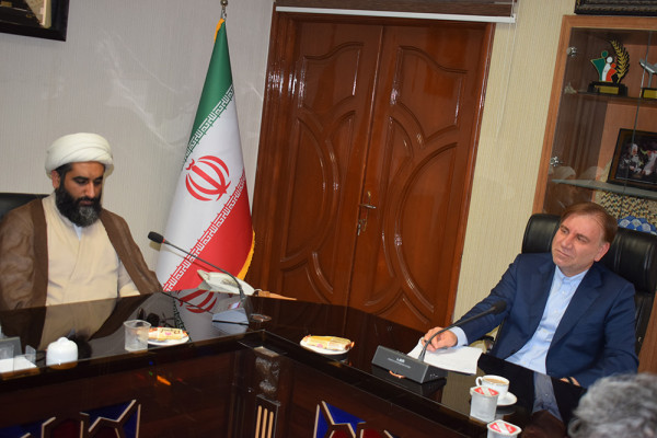 دیدار اعضای هیئت رئیسه شورای هیئات مذهبی کشور با استاندار بوشهر