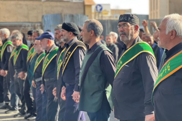 دسته عزاداری «یوم الزینب» در زنجان برگزار شد